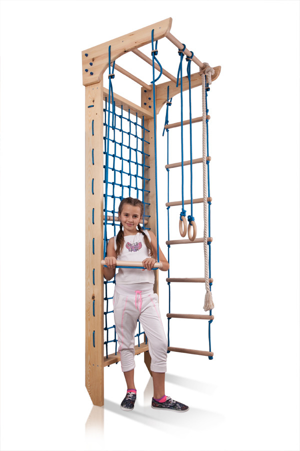 Шведская стенка с турником «Bambino 1-240»13