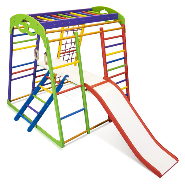 Детский спортивный комплекс для дома KindWood Color38