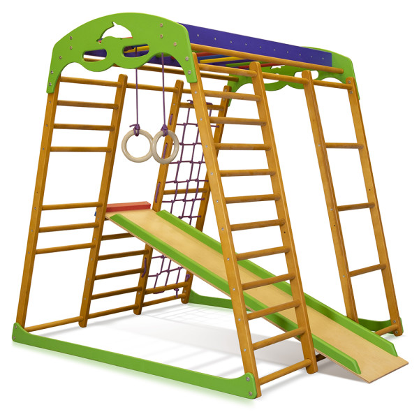 Детский спортивный комплекс для дома KindWood Color40