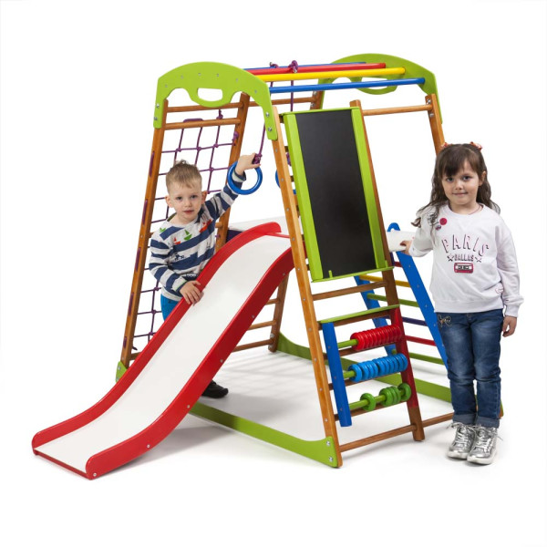 Детский спортивный комплекс для дома KindWood Color24