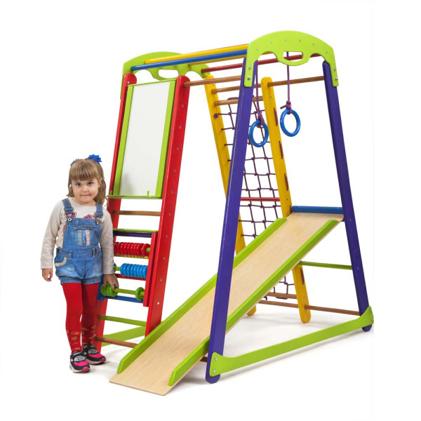 Детский спортивный комплекс для дома KindWood Color Plus5