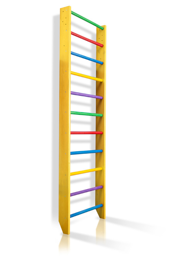 Шведська стінка в кольорі блакитний 0-24017