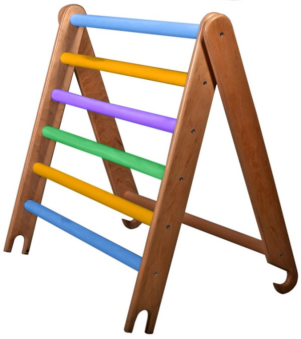 Шведська стінка в кольорі зелений 0-22017