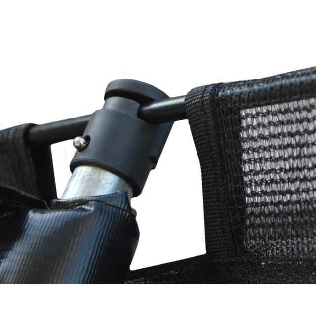 Батут 312 см с внутренней сеткой и стремянкой multikolor + в подарок мячик4