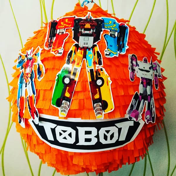Піньята Тобот М1 Tobot. Будь-який колір.0