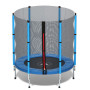 Батут дитячий кімнатний Atleto 140 см з сіткою синій17
