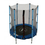 Батут дитячий кімнатний Atleto 140 см з сіткою синій21