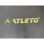 Батут з сіткою та драбинкою 252 см Atleto Black + подарунок  м'ячик13