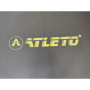 Батут з сіткою та драбинкою 312 см Atleto Black + подарунок  м'ячик8