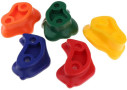 Зацепы для детского скалодрома 7 штук, пластиковые L-размер7