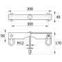 Подвес для крепления двойной качели KBT5