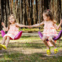 Гойдалка для дітей велика Lux Just Fun Салатовий4