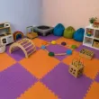 Мат EVА двухслойный. Фиолетово-оранжевый цвета1