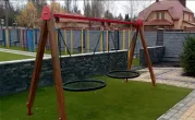Гойдалка "Гніздо лелеки" подвійна2