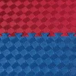 Мат EVА двухслойный. Красно-синего цвета0