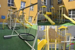 Мобильная детская площадка - для сада в г.Черновцы