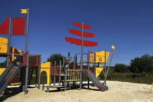 "Пиратская Шхуна" - детский игровой комплекс в с.Любохины