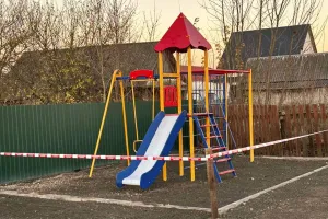 Детская площадка на территории храма в с.Балашевка